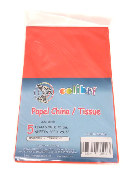 Papel China (Tissue Paper) (Colibri)